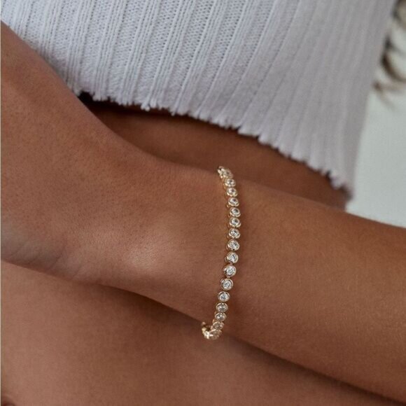 Tennis Bracelet N1391 - Picture 2 of 7